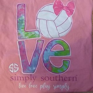 Simply Southern volleyball shirt